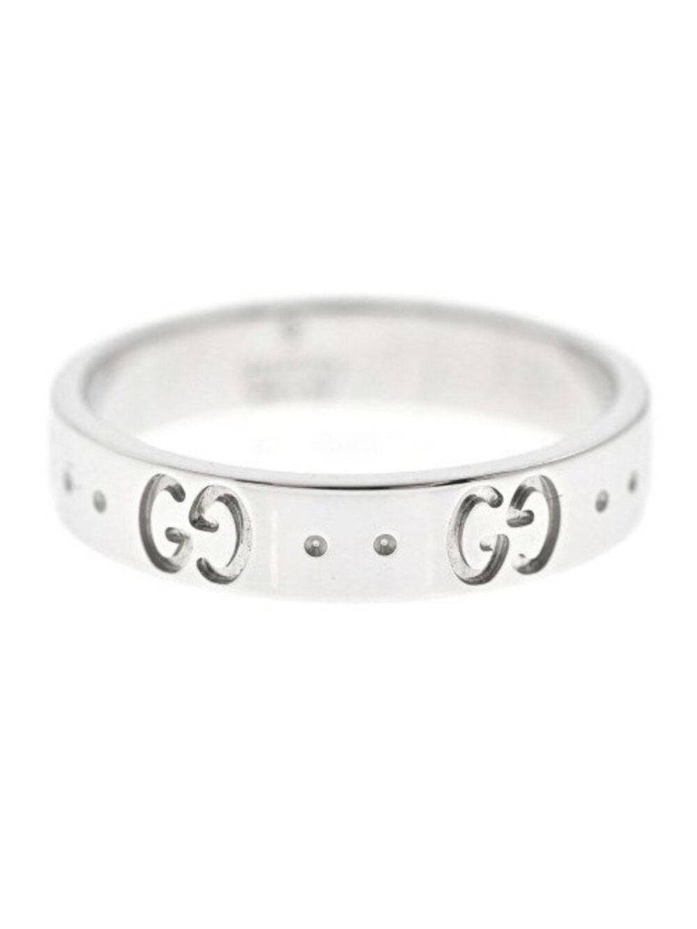 Gucci Icon Ring 18K White Gold 750